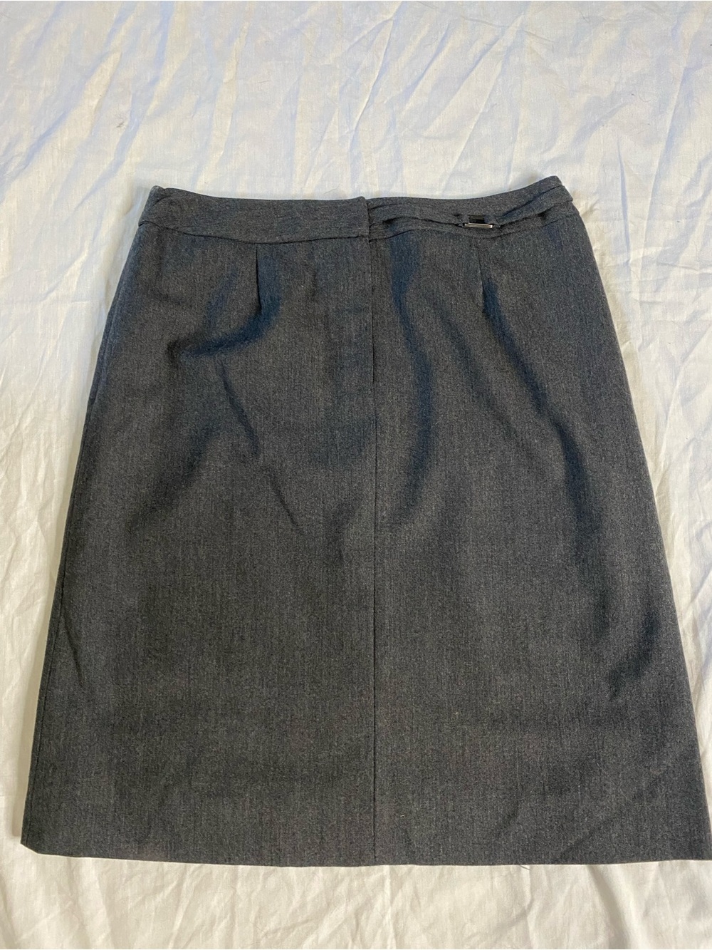 Jones New York Charcoal Gray Pencil Skirt
